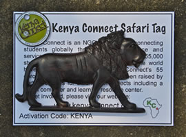 Kenya connect safari tag